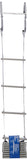 First Alert TwoStory Fire Escape Ladder, Steel, AntiSlip, EL522, Black