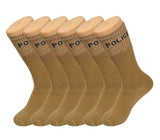 Voici France Mens Premium Formal Socks Khaki Gold Color Free Size Cotton Towel Fabric (6)