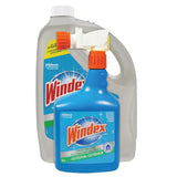Windex Outdoor Window Glass and Patio Cleaner, 32oz + 1 Gallon Refill