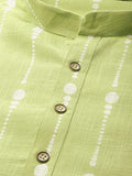 See Designs Men'S Cotton Regular Regular Fit Kurta (15049824_Lime Green_M)