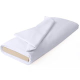 JOSNAAN 57 Inch 100% Cotton Muslin Fabric, 1Yard Bleached Muslin Linen Fabric by The Yard Suitable for Sewing Embroidery, Garmen