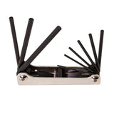 Klein Tools 70591 Folding Hex Key Set, 9Key, SAE Sizes