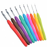 Set Of 9Pcs Multicolour Crochet Hook Knitting Needle Set, Crochet Hook, Needle Set, Knitting Needle Set, Crochet Needle Set, Kni