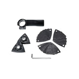 Fein Dust Extraction Set for MultiMaster Tools - Includes Rotatable Suction Hose, (2) Perforated Sanding Pads and (15) Assorted
