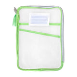 Zibuyu A4 Zipper Document Organizer File With 3Layer Separation, Portable File Holder For Office, School, And Travel Use