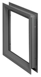 National Guard L-FRA100 12 x 12 NGP Low Profile Vision Lite Kit for Door Opening Cutout, 12 x 12
