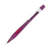Pentel QuickerClicker Mechanical Pencil, 0.9 mm, Transparent Red