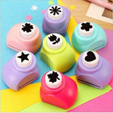 Ikis Craft Punches Machine For Art And Craft Project Assorted Shapes (Pack Of 4 Medium Size)