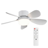 ASALL Socket Breeze Socket Fan Light with Remote Control, Portable Small Ceiling Fans with Lights for Bedroom, Kitchen, Living R
