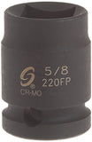 SUNEX TOOLS 220fp 1/2Inch Drive 5/8Inch Female Pipe Plug Socket