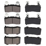 ECCPP D1474-8673 D1053-7958 Front & Rear Semi Metallic Disc Brake Pad Set Fit For Chevrolet Camaro 2010-2015