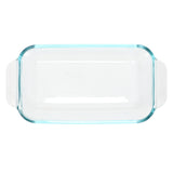 Pyrex 1.5-Quart Clear Basics Glass Loaf Pan (Set Of 2)