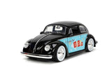 Jada Toys I Love The 50s 1:24 1959 Volkswagen Beetle DieCast Car, Toys for Kids and Adults, Black