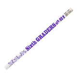 Musgrave Pencil MUS2209D-12 6th Graders are No. 1 Motivational Fun Pencils - 12 Dazon