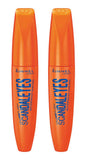 Rimmel long last volume, Waterproof Mascara, Black, 2 Count