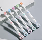 Hav Creation 2In1 Soft Bristle Toothbrush With Tongue Cleaner Scraper Antibacterial Reusable Toothbrush And Tongue Cleaner S