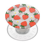 PopSockets Phone Grip with Expanding Kickstand, Adhesive Grip - Berries and Cream