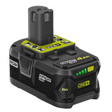 Ryobi P197 Battery ONE + (PLUS) Compatible Replaces P108 Rechargeable Lithium Ion 18 v Volt 4.0 Ah / 72 Wh UL Listed Faster Rech