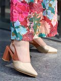 Shoetopia Smart Casual Glossy Upper Detailed Cream Pumps For Women & Girls /Eu39,Cream,6,B0DQV7JVKW