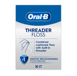 OralB Glide ProHealth Dental Floss Threaders for Braces, 30 Count