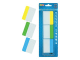 RediTag 31080 WriteOn SelfStick Index TabsFlags, 1.5 x 2, Blue, Green, Yellow, 30Pack