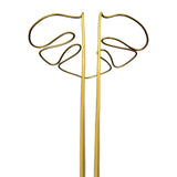 Zoomella Plant Support Stake Reusable Monstera Shaped For Balcony Farm Indoor Outdoor Gold Home & Garden |Yard |Gardening Suppli