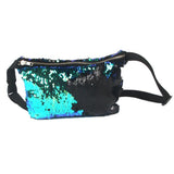 Calandis Women Creative Sequined Cross Body Shoulder Bag Fanny Pack Colored + Black | Womens Handbags & Bags