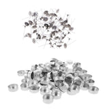The Style Sutra 300 Pieces Aluminium Tea Light Case Containers & Candle Wicks Candles Making|Crafts | Home Arts & Crafts | Candl