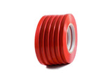 T.R.U. UPVC-24BS Red Poly Bag Sealing Tape: 1/2 in. x 180 yds. (Pack of 10)