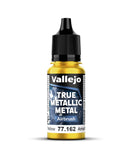 Vallejo - Radiant Yellow Airbrush | True Metallic Metal TMM | Acrylic Colors for Painting Metal Effects on Fantasy, Historical,