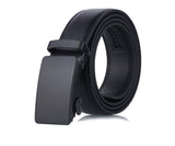 Zacharias MenS Faux Leather Belt Automatic Buckle Ab001Ds (Black;Free Size) (Pack Of 1)