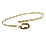 Romp Fashion Women Metal Golden Belt OBuckle Design Belt