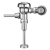 Sloan 186-0.5 Exposed Manual Urinal Flushometer, 0.5 GPF Manual Flush Valve - Single Flush, Non-Hold-Open Handle, Fixture Connec