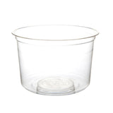 ECO PRODUCTS Compostable 16oz Clear Round Deli Containers, Case of 500, PLA Plastic Meal Prep, Lids Sold Separately, Made from P