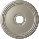 Ekena Millwork CM18DIPWS Diane Ceiling Medallion, 18OD x 3 5/8ID x 1 1/8P (Fits Canopies up to 5 3/8), Hand-Painted Pearl White