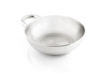 GSI Outdoors Glacier Stainless Bowl I 9-inch Stainless Steel Camping & Travel Bowl with Handle