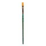 Princeton Artist Brush Co. Lauren Series 4350 - Short Handled Stroke Size 1/4 - Single Golden Synthetic Paintbrush for Watercolo