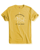 Adro Die With Memories Not With Dreams Mens Printed T-Shirt (S, Light Yellow)