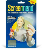Screenmend Window Screen Repair Kit 5x7 Patch Charcoal (2 Patches)