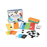 Learning Resources Rainbow TenFrames Classroom Set, 140 Pieces Math Tools for Students Ages 5+, School Supplies and Teacher R