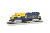 Bachmann Trains EMD GP40 Diesel Locomotive ALASKA #3009 (with dynamic brakes) N Scale