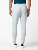 Fyltr Men'S Colourblock Joggers With Elasticated Waist And Contrast Drawstrings,Crystal Clear,Crystal Clear,28