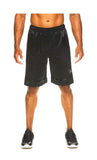 AND1 Mens All Courts Basketball Core Shorts (2XL 44/46, Black)