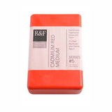 R&F Artist Encaustic Paint, Cadmium Red Medium, 333 ml