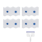 Shower and Tub Scrubber Refills Compatible with Mr. Clean, 4 Pack