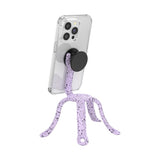 PopSockets Flexible Phone Mount & Stand, Phone Tripod Mount, Universal Device Stand - Sugar Plum Speckle