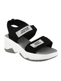 Shoetopia Lightweight Comfortable Trendy Flatforms Grey Sandals For Women & Girls /Uk4,Grey,4,B0BVMDV1Y1