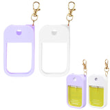 Hand Sanitizer Spray Case Compatible with Touchland Power Mist 1 oz - Silicone Case with Keychain for Touch Land Mist 1 fl oz(30