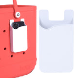 Raymall Phone Holder for Bogg Bag, Accessories for Beach Tote, Universal Hard ABS Plastic Phone Case Holder Accessories Compatib