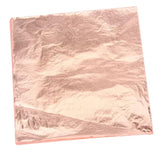 CLASSIC WARAQ CO. Mini Copper Gold Leaf Sheets, 3.15 by 3.35 Gilding Foil Gold Foil Paper for Paintings, Arts Crafts, Nail Dec